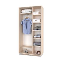 РОЛАНД Шкаф-купе Млечный дуб (450*1100) Р411 в Тарко-Сале - tarko-sale.mebel24.online | фото 2