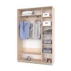 РОЛАНД Шкаф-купе Млечный дуб (450*1500) Р451 в Тарко-Сале - tarko-sale.mebel24.online | фото 3