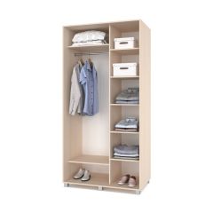 РОЛАНД Шкаф-купе Млечный дуб (600*1100) Р611 в Тарко-Сале - tarko-sale.mebel24.online | фото 2