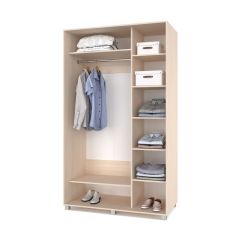 РОЛАНД Шкаф-купе  Млечный дуб (600*1300) Р631 в Тарко-Сале - tarko-sale.mebel24.online | фото 2