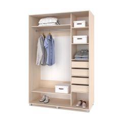 РОЛАНД Шкаф-купе Млечный дуб (600*1600) Р661 в Тарко-Сале - tarko-sale.mebel24.online | фото 4