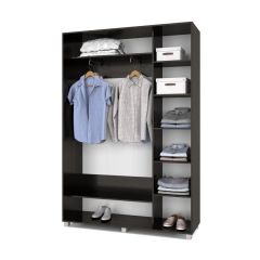 РОЛАНД Шкаф-купе с зеркалами Венге (450*1500) Р453 в Тарко-Сале - tarko-sale.mebel24.online | фото 3