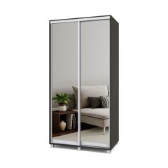 РОЛАНД Шкаф-купе с зеркалами Венге (600*1100) Р613 в Тарко-Сале - tarko-sale.mebel24.online | фото