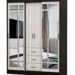 Шкаф-купе ШКП 1 (Венге/Ясень Анкор светлый) в Тарко-Сале - tarko-sale.mebel24.online | фото