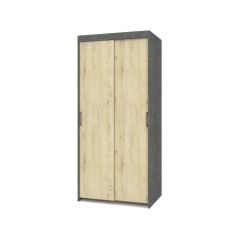 ТОМАС Шкаф-купе Камень темный - Ирландский дуб Т21 в Тарко-Сале - tarko-sale.mebel24.online | фото