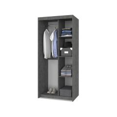 ТОМАС Шкаф-купе Камень темный - Ирландский дуб Т21 в Тарко-Сале - tarko-sale.mebel24.online | фото 2