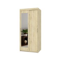 ТОМАС Шкаф-купе с зеркалом Ирландский дуб Т22 в Тарко-Сале - tarko-sale.mebel24.online | фото