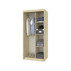ТОМАС Шкаф-купе с зеркалом Ирландский дуб Т22 в Тарко-Сале - tarko-sale.mebel24.online | фото 2