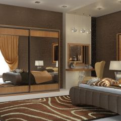 Шкаф-купе Юлия 2200 ЛДСП/Зеркало/ЛДСП (ЛДСП 1 кат.) в Тарко-Сале - tarko-sale.mebel24.online | фото 6