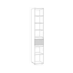 Шкаф с ящиком 13.202 Сидней в Тарко-Сале - tarko-sale.mebel24.online | фото 2