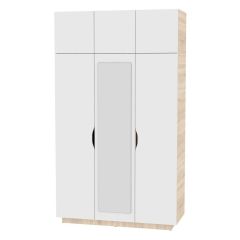 Шкаф с зеркалом "Аврора (H21_M)" в Тарко-Сале - tarko-sale.mebel24.online | фото