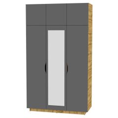 Шкаф с зеркалом "Аврора (H21_M)" в Тарко-Сале - tarko-sale.mebel24.online | фото 19