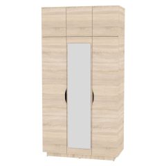 Шкаф с зеркалом "Аврора (H23_M)" в Тарко-Сале - tarko-sale.mebel24.online | фото 5