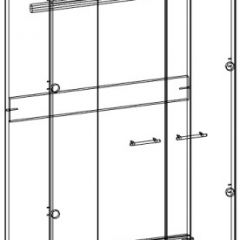 СОНАТА Шкаф ШС-800 (Дуб сонома/Дуб сакраменто) в Тарко-Сале - tarko-sale.mebel24.online | фото 2