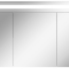 Шкаф-зеркало Аврора 100 с подсветкой LED Домино (DV8012HZ) в Тарко-Сале - tarko-sale.mebel24.online | фото 1