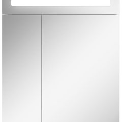 Шкаф-зеркало Аврора 60 с подсветкой LED Домино (DV8005HZ) в Тарко-Сале - tarko-sale.mebel24.online | фото 4