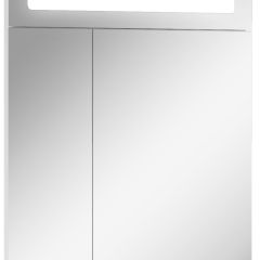 Шкаф-зеркало Аврора 60 с подсветкой LED Домино (DV8005HZ) в Тарко-Сале - tarko-sale.mebel24.online | фото 1