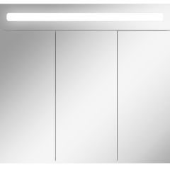 Шкаф-зеркало Аврора 80 с подсветкой LED Домино (DV8009HZ) в Тарко-Сале - tarko-sale.mebel24.online | фото 4