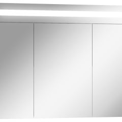 Шкаф-зеркало Аврора 90 с подсветкой LED Домино (DV8011HZ) в Тарко-Сале - tarko-sale.mebel24.online | фото 1