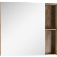 Шкаф-зеркало Craft 80 левый/правый Домино (DCr2204HZ) в Тарко-Сале - tarko-sale.mebel24.online | фото 1