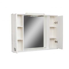 Шкаф-зеркало Cube 90 Эл. Домино (DC5012HZ) в Тарко-Сале - tarko-sale.mebel24.online | фото 3