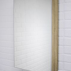 Шкаф-зеркало Мечта 50 Дуб сонома АЙСБЕРГ (DM2318HZ) в Тарко-Сале - tarko-sale.mebel24.online | фото 3