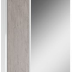 Шкаф-зеркало Uno 60 Дуб серый левый/правый Домино (DU1503HZ) в Тарко-Сале - tarko-sale.mebel24.online | фото 2