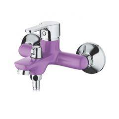 Смеситель для ванны Accoona A6367S фиолетовый в Тарко-Сале - tarko-sale.mebel24.online | фото