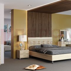 Спальня Мелисса композиция 1 (Ясень Асахи) в Тарко-Сале - tarko-sale.mebel24.online | фото