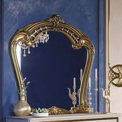 Спальня Ольга (комплект 4 дв.) беж/золото в Тарко-Сале - tarko-sale.mebel24.online | фото 6