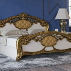 Спальня Ольга (комплект 4 дв.) беж/золото в Тарко-Сале - tarko-sale.mebel24.online | фото 4
