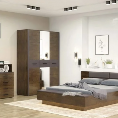 КУБА Спальный гарнитур (модульный) в Тарко-Сале - tarko-sale.mebel24.online | фото