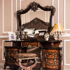 Спальный гарнитур Джоконда (корень дуба) в Тарко-Сале - tarko-sale.mebel24.online | фото 10