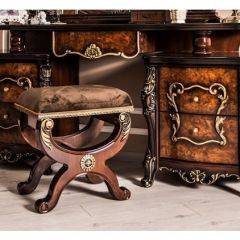 Спальный гарнитур Джоконда (корень дуба) в Тарко-Сале - tarko-sale.mebel24.online | фото 9