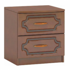 ЛАК Спальный гарнитур (модульный) орех в Тарко-Сале - tarko-sale.mebel24.online | фото 5