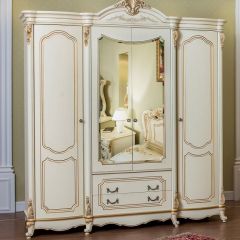 Спальный гарнитур Мона Лиза (крем) 1800 в Тарко-Сале - tarko-sale.mebel24.online | фото 6