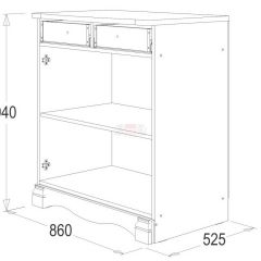 Спальный гарнитур Ольга-1Н (модульная) в Тарко-Сале - tarko-sale.mebel24.online | фото 18