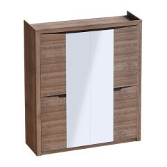 Спальный гарнитур  Соренто (Дуб стирлинг) в Тарко-Сале - tarko-sale.mebel24.online | фото 5