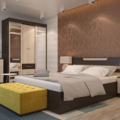 Спальный гарнитур Юнона (вариант-1) в Тарко-Сале - tarko-sale.mebel24.online | фото