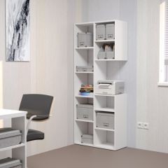 Стеллаж Элемент-2 (белый) в Тарко-Сале - tarko-sale.mebel24.online | фото 3
