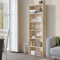 Стеллаж Лофт (Дуб сонома) в Тарко-Сале - tarko-sale.mebel24.online | фото