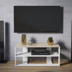 Стеллаж под ТВ Diamond Тип 3 в Тарко-Сале - tarko-sale.mebel24.online | фото 4