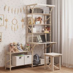 Стеллаж+стол Конструктор Арт.СRСт1-1 в Тарко-Сале - tarko-sale.mebel24.online | фото 4