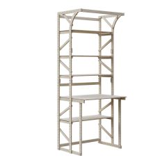 Стеллаж+стол со стойкой Конструктор Арт.СRСт2-1 в Тарко-Сале - tarko-sale.mebel24.online | фото