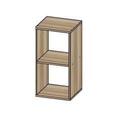 Стеллаж Ярофф №2, двухсекционный в Тарко-Сале - tarko-sale.mebel24.online | фото 2