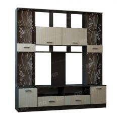 Стенка Сабина (модульная) венге/дуб белфорт в Тарко-Сале - tarko-sale.mebel24.online | фото 4