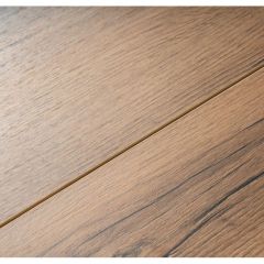 Стол деревянный Колон Лофт 120(160)х75х75 25 мм дуб делано темный / матовый черный в Тарко-Сале - tarko-sale.mebel24.online | фото 9