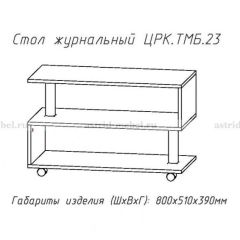 Стол журнальный №23 в Тарко-Сале - tarko-sale.mebel24.online | фото 4