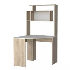 Компьютерный стол №11 (Дуб Сонома/Белый глянец) в Тарко-Сале - tarko-sale.mebel24.online | фото 2