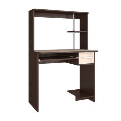 Стол компьютерный Дебют с пеналом (венге/лоредо) в Тарко-Сале - tarko-sale.mebel24.online | фото 2